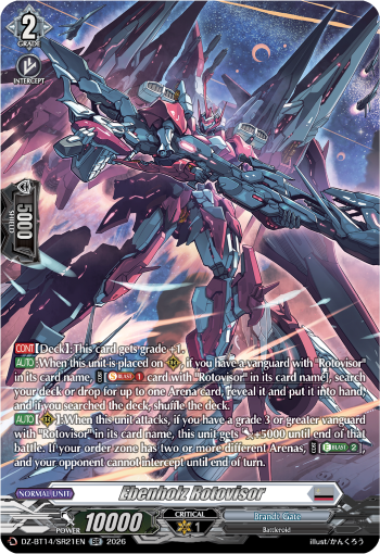 Ebenholz Rotovisor: DZ Booster Set 14: Envoys of the Crimson Moon