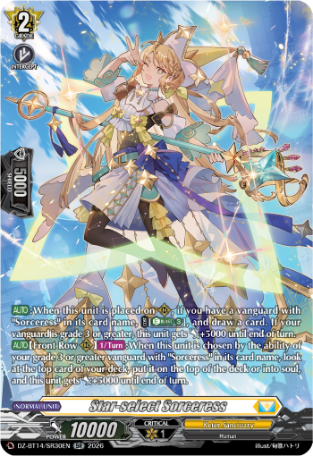 Star-select Sorceress: DZ Booster Set 14: Envoys of the Crimson Moon
