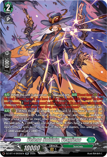 Veleno Soldato, Vespieno: DZ Booster Set 14: Envoys of the Crimson Moon