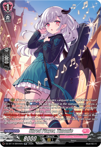 Shred Player, Timonie: DZ Booster Set 14: Envoys of the Crimson Moon