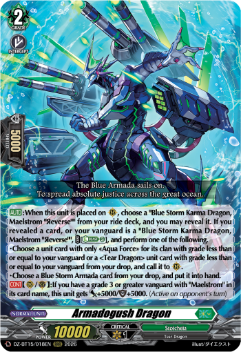 Armadogush Dragon: DZ Booster Set 15: Strike of Illusionary Shadows
