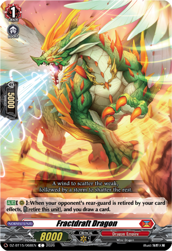 Fractdraft Dragon: DZ Booster Set 15: Strike of Illusionary Shadows