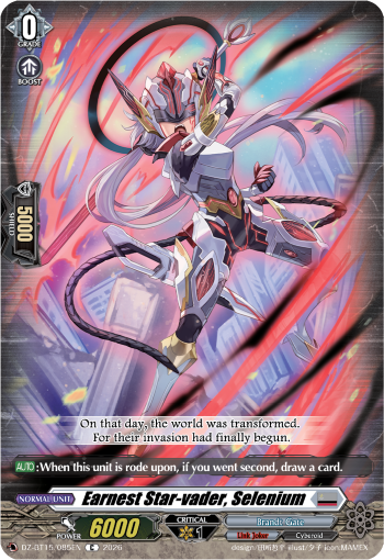 Earnest Star-vader, Selenium: DZ Booster Set 15: Strike of Illusionary Shadows