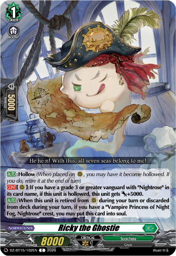 Ricky the Ghostie: DZ Booster Set 15: Strike of Illusionary Shadows