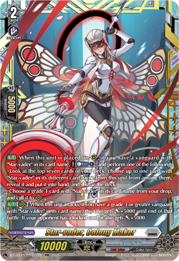 Star-vader, Colony Maker (FFR): DZ Booster Set 15: Strike of Illusionary Shadows