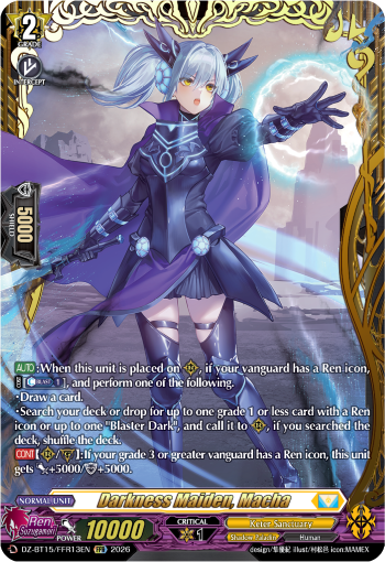 Darkness Maiden, Macha (FFR): DZ Booster Set 15: Strike of Illusionary Shadows
