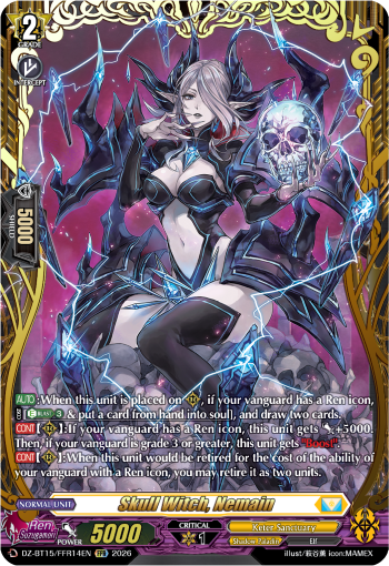 Skull Witch, Nemain (FFR): DZ Booster Set 15: Strike of Illusionary Shadows