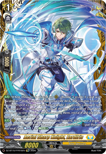 Aerial Sharp Knight, Eardfris (FFR): DZ Booster Set 15: Strike of Illusionary Shadows