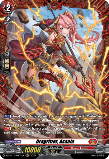 Dragritter, Asaala (FR): DZ Booster Set 15: Strike of Illusionary Shadows