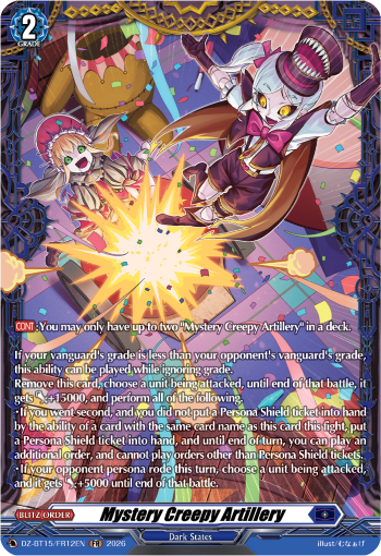 Mystery Creepy Artillery (FR): DZ Booster Set 15: Strike of Illusionary Shadows