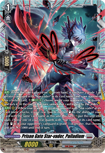 Prison Gate Star-vader, Palladium (FR): DZ Booster Set 15: Strike of Illusionary Shadows