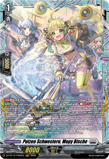 Putzen Schwestern, Mopy Bische (FR): DZ Booster Set 15: Strike of Illusionary Shadows