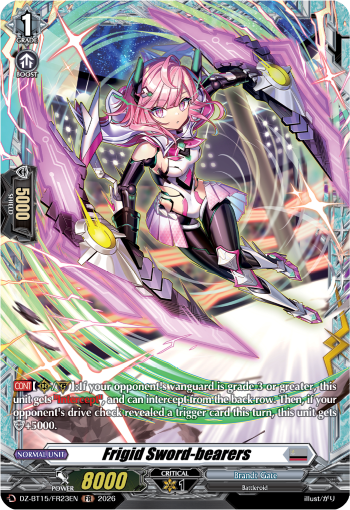 Frigid Sword-bearers (FR): DZ Booster Set 15: Strike of Illusionary Shadows