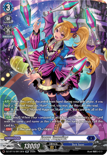 Jazzy Juggler (SR): DZ Booster Set 15: Strike of Illusionary Shadows