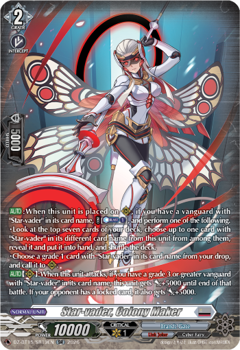 Star-vader, Colony Maker (SR): DZ Booster Set 15: Strike of Illusionary Shadows