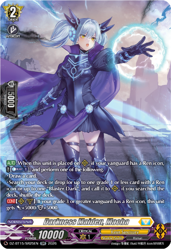 Darkness Maiden, Macha (SR): DZ Booster Set 15: Strike of Illusionary Shadows