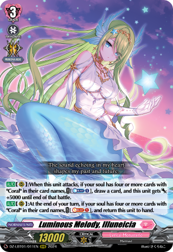 Luminous Melody, Illuneicia: DZ Lyrical Booster: Lyrical Monasterio Sparkling Stars!