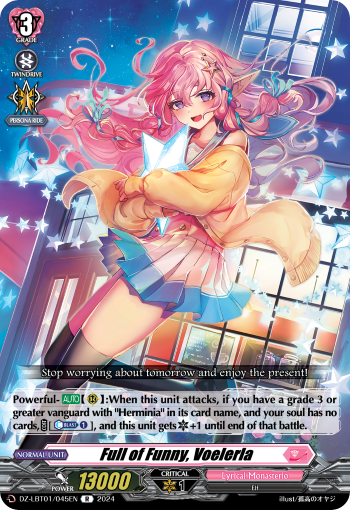 Full of Funny, Voelerla: DZ Lyrical Booster: Lyrical Monasterio Sparkling Stars!