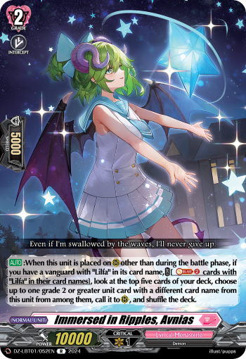 Immersed in Ripples, Avnias: DZ Lyrical Booster: Lyrical Monasterio Sparkling Stars!