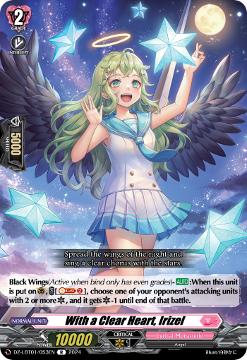 With a Clear Heart, Irizel: DZ Lyrical Booster: Lyrical Monasterio Sparkling Stars!