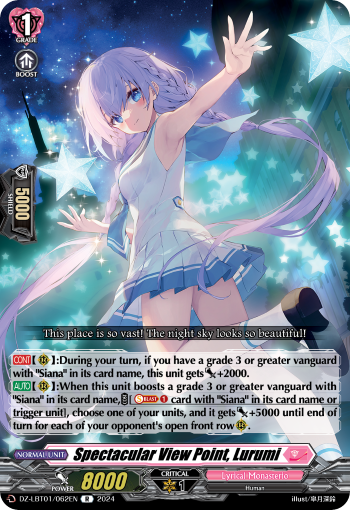 Spectacular View Point, Lurumi: DZ Lyrical Booster: Lyrical Monasterio Sparkling Stars!