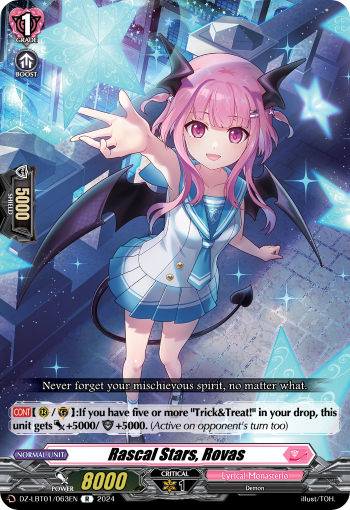 Rascal Stars, Rovas: DZ Lyrical Booster: Lyrical Monasterio Sparkling Stars!