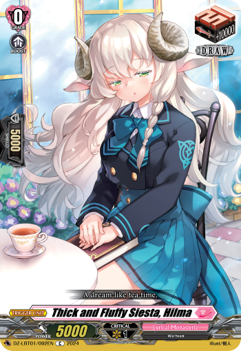 Thick and Fluffy Siesta, Hilma: DZ Lyrical Booster: Lyrical Monasterio Sparkling Stars!