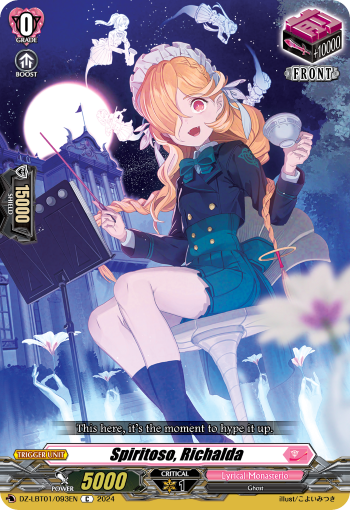 Spiritoso, Richalda: DZ Lyrical Booster: Lyrical Monasterio Sparkling Stars!