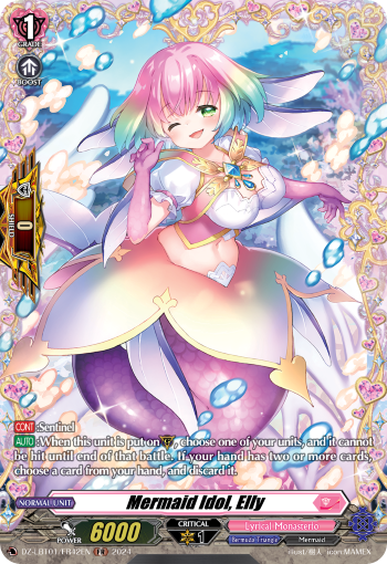 Mermaid Idol, Elly: DZ Lyrical Booster: Lyrical Monasterio Sparkling Stars!