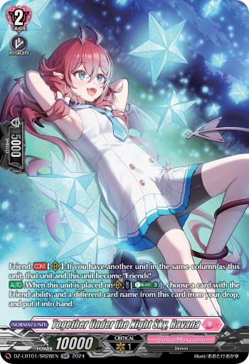 Together Under the Night Sky, Ravana: DZ Lyrical Booster: Lyrical Monasterio Sparkling Stars!