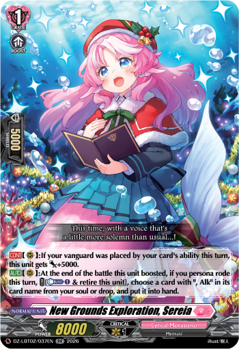 New Grounds Exploration, Sereia: DZ Lyrical Booster 02: Lyrical Monasterio Season of Wonders