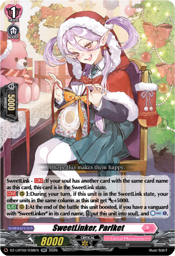 SweetLinker, Parlket: DZ Lyrical Booster 02: Lyrical Monasterio Season of Wonders