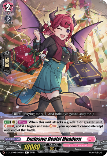 Exclusive Deals! Maadorii: DZ Lyrical Booster 02: Lyrical Monasterio Season of Wonders
