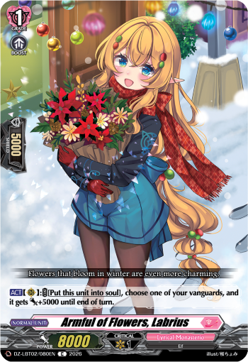 Armful of Flowers, Labrius: DZ Lyrical Booster 02: Lyrical Monasterio Season of Wonders