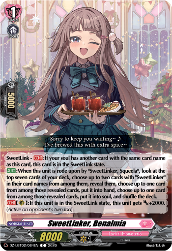 SweetLinker, Benalmia: DZ Lyrical Booster 02: Lyrical Monasterio Season of Wonders