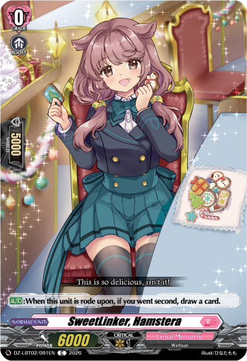 SweetLinker, Hamstera: DZ Lyrical Booster 02: Lyrical Monasterio Season of Wonders