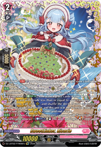 SweetLinker, Ricorie: DZ Lyrical Booster 02: Lyrical Monasterio Season of Wonders