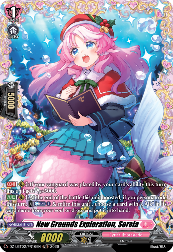 New Grounds Exploration, Sereia: DZ Lyrical Booster 02: Lyrical Monasterio Season of Wonders