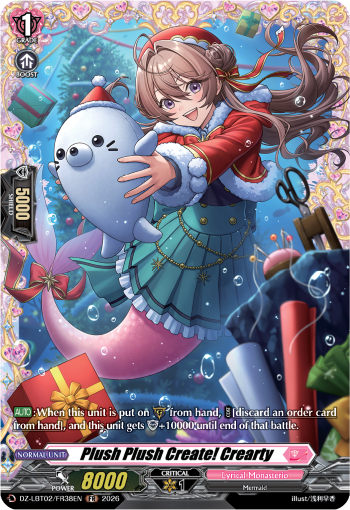 Plush Plush Create! Crearty: DZ Lyrical Booster 02: Lyrical Monasterio Season of Wonders