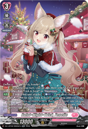 Sa!nt×N!ght×Tr!ck, Fenelle: DZ Lyrical Booster 02: Lyrical Monasterio Season of Wonders