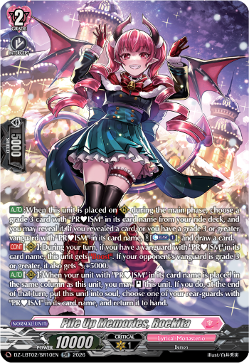 Pile Up Memories, Roekita: DZ Lyrical Booster 02: Lyrical Monasterio Season of Wonders