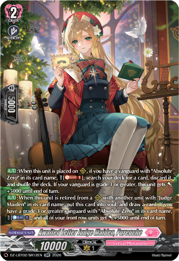 Awaited Letter Judge Maiden, Pureuche: DZ Lyrical Booster 02: Lyrical Monasterio Season of Wonders