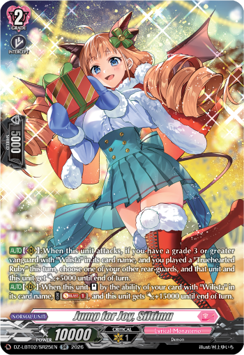 Jump for Joy, Siltimu: DZ Lyrical Booster 02: Lyrical Monasterio Season of Wonders