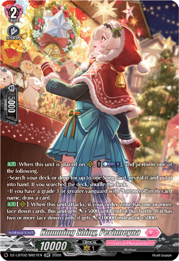 Humming Shiny, Perhmeyna: DZ Lyrical Booster 02: Lyrical Monasterio Season of Wonders