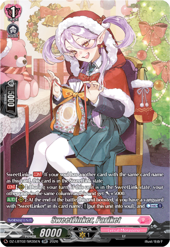SweetLinker, Parlket: DZ Lyrical Booster 02: Lyrical Monasterio Season of Wonders