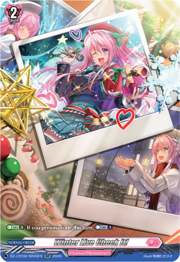 Winter Live Check It!: DZ Lyrical Booster 02: Lyrical Monasterio Season of Wonders