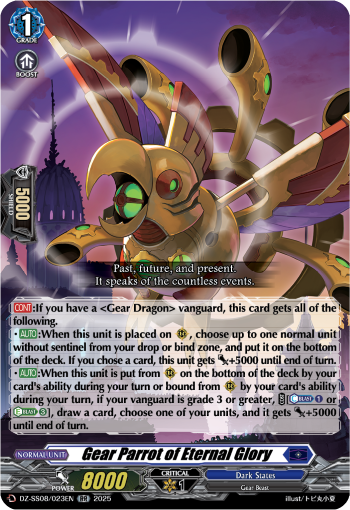 Gear Parrot of Eternal Glory: Special Series 08: Festival Booster 2025