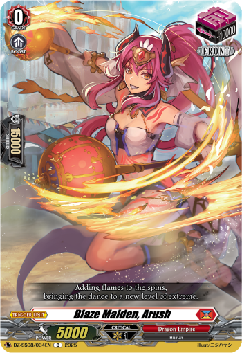 Blaze Maiden, Arush: Special Series 08: Festival Booster 2025