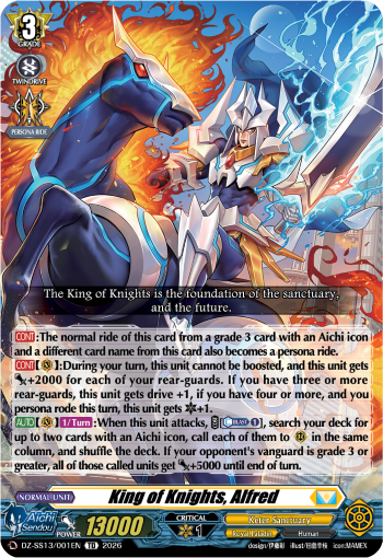 King of Knights, Alfred: Special Series 13: Blaster Blade Start Deck