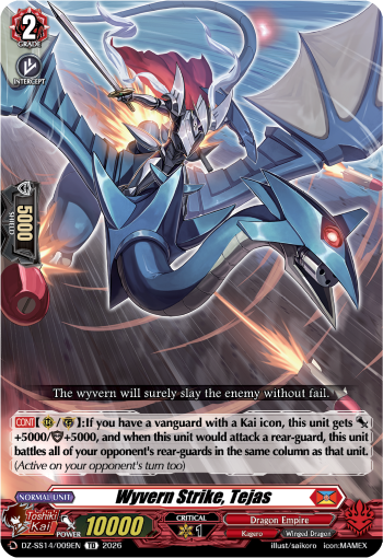 Wyvern Strike, Tejas: Special Series 14: Dragonic Overlord Start Deck